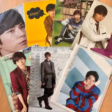아라시 ARASHI 마츠모토 준 클리어 파일 14장 세트 ( M1 )