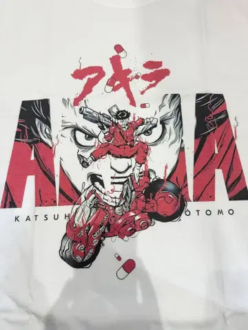 AKIRA 아키라 티셔츠 화이트 2