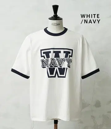WAIPER.inc US NAVY USAFA 링거넥 T셔츠 M