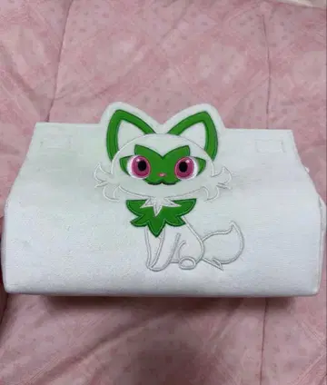 미사용 새상품 택 포함 인기 포켓몬 냐오하 티슈 케이스