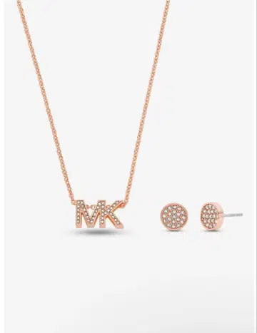 Michael Kors 목걸이 귀걸이 세트