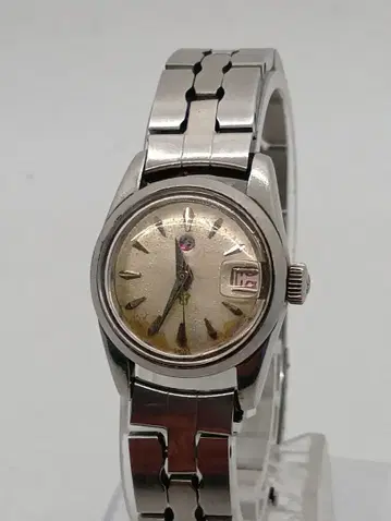 RADO 수동 와인딩 시계 여성용 실버 컬러 앤티크 작동