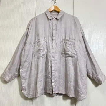 pas de calais 린넨 브로큰 새틴 자켓 겉옷 린넨 100%