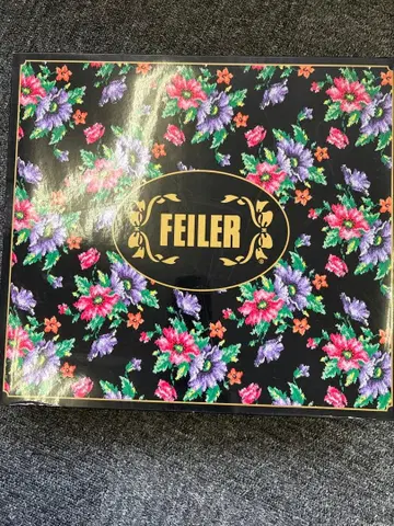 FEILER 토트백 손수건 세트 꽃무늬