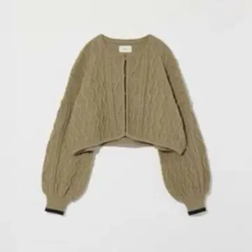Eaphi 케이블 니트 가디건