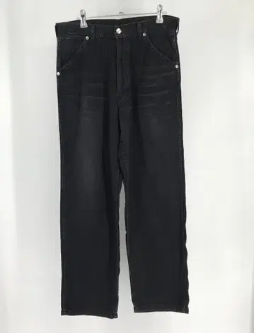 더 레터스 데님 팬츠 M 블랙