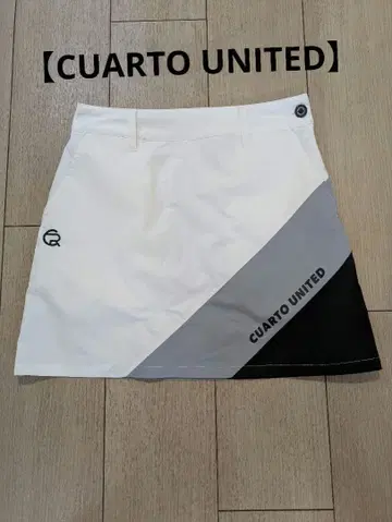 [ CUARTO UNITED ] 골프웨어 스커트 화이트