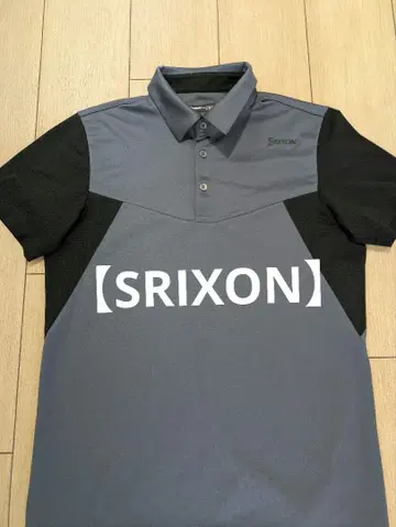 [SRIXON] 골프웨어 피케 셔츠 남성용 속건성