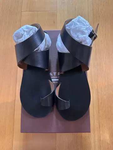 ATP ATELIER 샌들 38 블랙