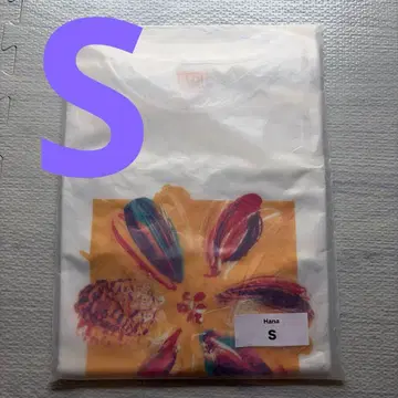 후지이 카제 하나 꽃 티셔츠 S 미개봉 새상품