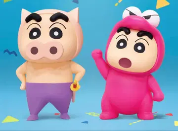 짱구는 못말려(크레용 신짱) 소프트 비닐 피규어 2개 세트