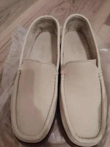 Paraboot 로퍼 화이트 가죽