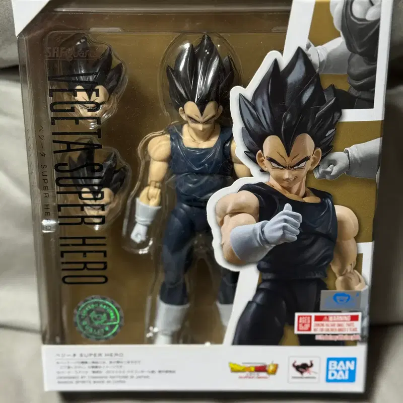 SHF 드래곤볼 슈퍼 슈퍼 히어로 베지터 미개봉 팝니다.