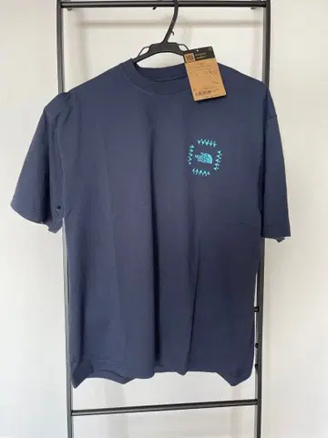THE NORTH FACE 레트로 반다나 로고 티 S 네이비