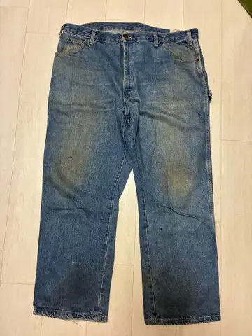 Dickies 데님 페인터 팬츠 워크 팬츠