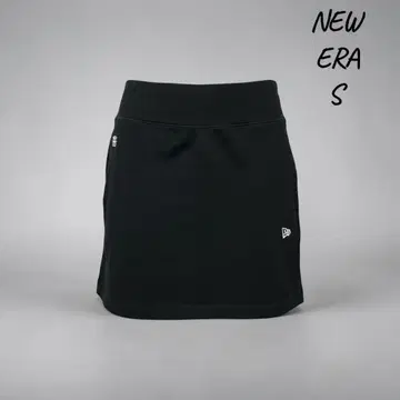 SNIDEL x NEW ERA 콜라보, 미니 스커트 블랙 골프웨어