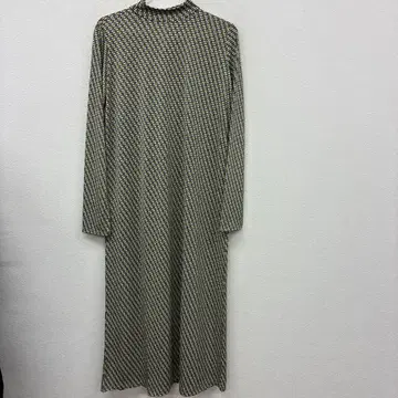 Ample 패턴 원피스 그린 M A60