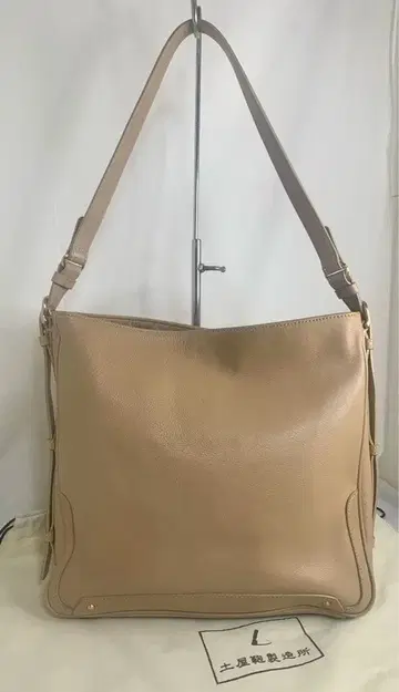 츠치야 가방 제조소 천연 가죽 가죽 숄더백 A4 수납 가능