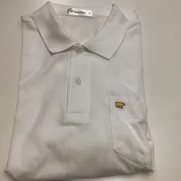 주말 SALE Golden Bear 피케 셔츠 화이트 M 사이즈