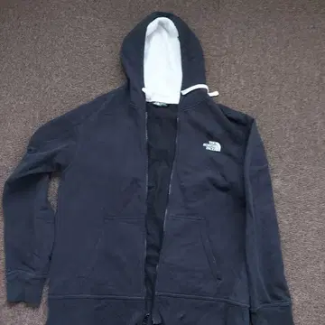 THE NORTH FACE 집업 후드티 블랙 L