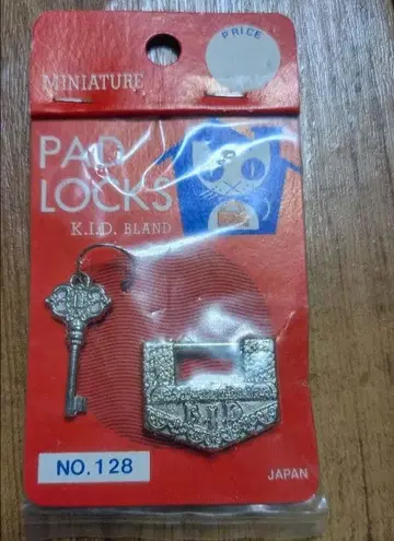 미니어처 자물쇠 KID padlocks 쇼와 가챠가챠