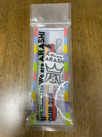 ARASHI LIVE TOUR 2026 폰탭 스트랩