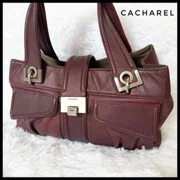 CACHAREL 캐샤렐 가죽 토트백 보르도 숄더 A4 가능