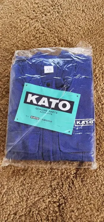 KATO 작업복 KT-200 블루 LL 사이즈