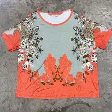 ETRO 에트로 꽃무늬 반팔 튜닉 사이즈 40