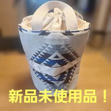 미사용 새상품, 새상품급 차이하네 네이티브 무늬 복조리형 토트백