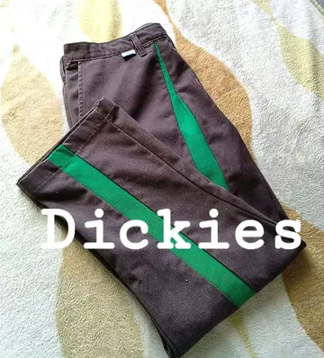 Dickies x TRESIANCE 콜라보 워크 팬츠 00s 오렌지 택