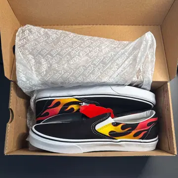 vans classic slipon 슬립온 flame