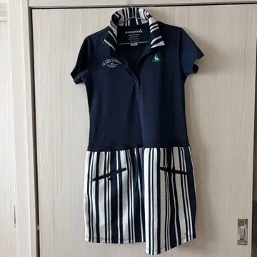 르꼬끄 스포르티브 골프 폴로 원피스 네이비 M