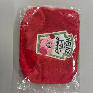 별의 커비 HEINZ 토마토 케첩 자수 파우치