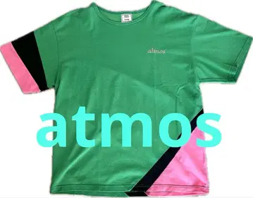 atmos 아토모스 반팔 레트로 T셔츠 그린 카노코 스트릿 일본제