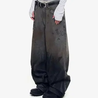 새상품] 아캄 Dirty Gradation Denim Pants | 브랜드 중고거래 플랫폼