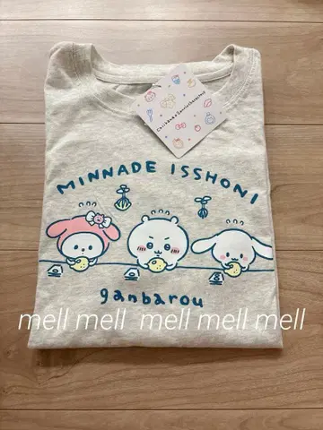 치이카와 산리오 캐릭터즈 T셔츠
