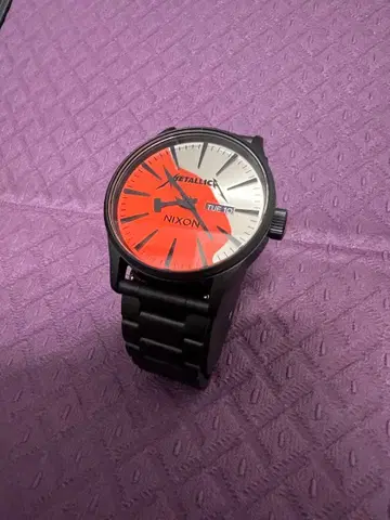 NIXON 콜라보 메탈리카 Metallica 손목시계 킬 엠 올