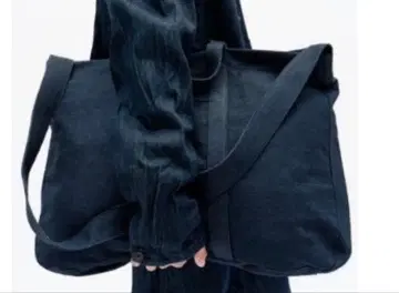 ZARA x Fanglu LIN 한정판 데님 토트백