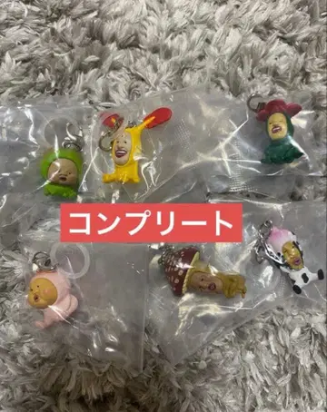코비토즈칸 메지루시 프렌즈 액세서리 참 가챠 6종 컴플리트