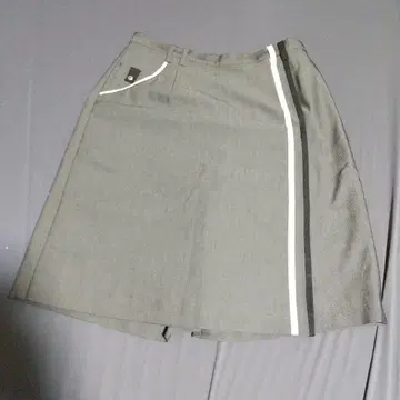 munsingwear 골프웨어 랩 스타일 큐롯 팬츠 그레이