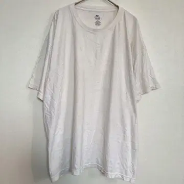 스태퍼드 크루넥 반팔 무지 XXL 화이트 빅 사이즈