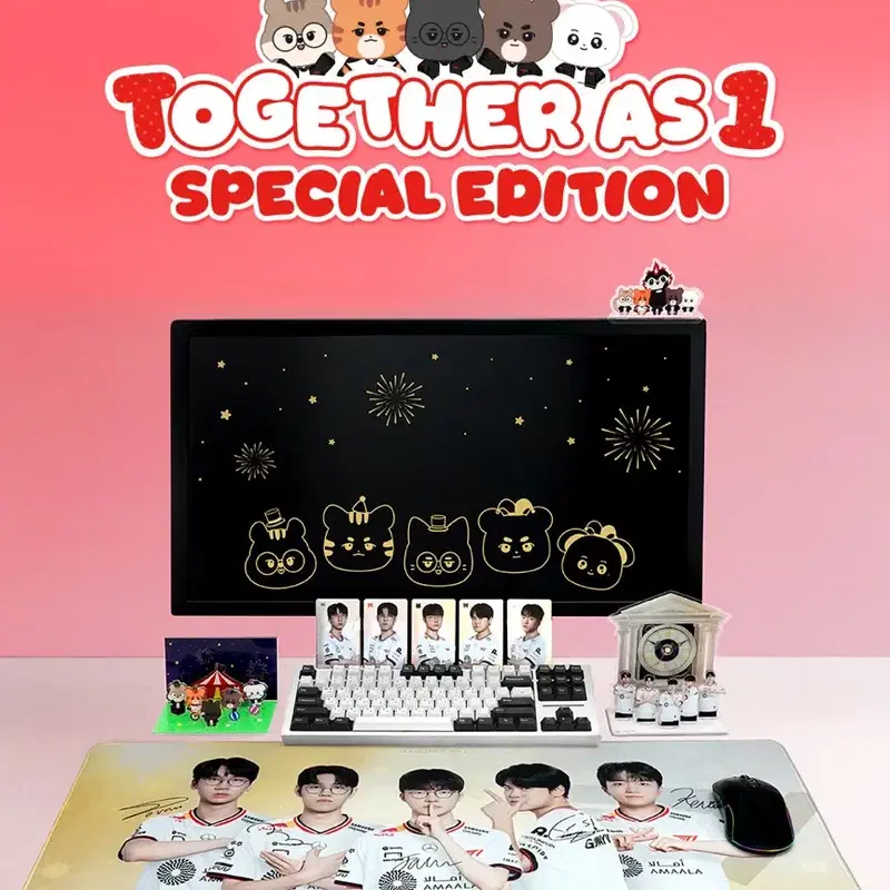 페스티버) T1 데스크테리어 스페셜 패키지(미개봉)