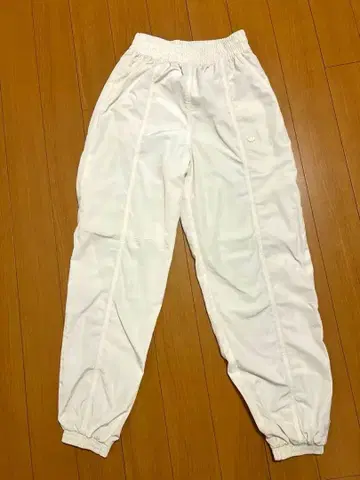 adidas 트레포일 조거 팬츠 화이트