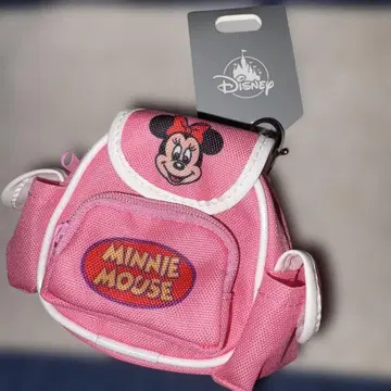 DisneyStore 미니 레트로 백팩 키체인 파우치 백 미사용 새상품