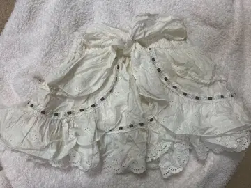 리즈리사 LIZLISA 백 카슈쿨 프릴 치마바지