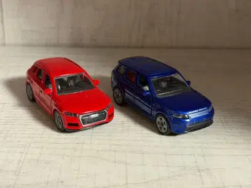 Audi Q5 & Range Rover 미니카 2대 세트