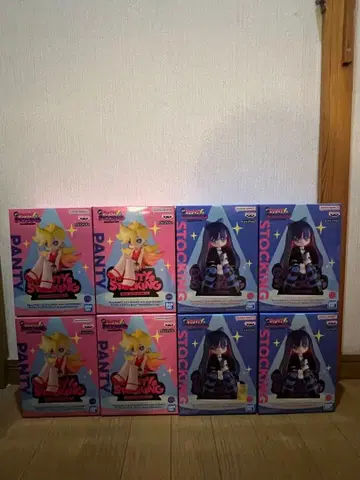 New Panty & Stocking 모니터 탑 피규어