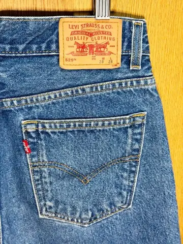 Levi's 529 데님 숏팬츠 W28