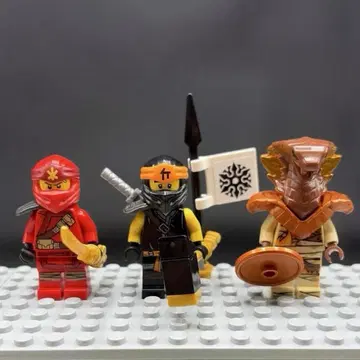 LEGO 닌자고 미니 피규어 3개 세트